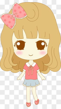 卡通小女孩圖片素材 免費(fèi)PNG設(shè)計(jì)圖大全，圖精靈動(dòng)畫資源推薦
